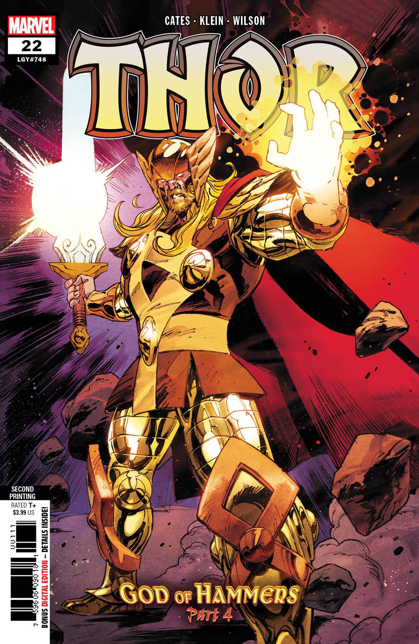 Thor #22 2nd Printing Klein Variant (2020)