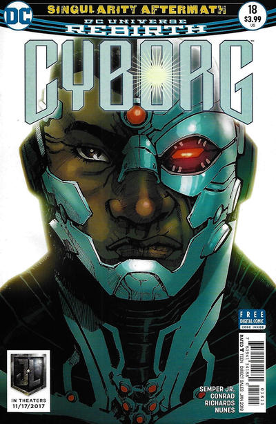 Cyborg #18 [Eric Canete Cover]-Near Mint (9.2 - 9.8)