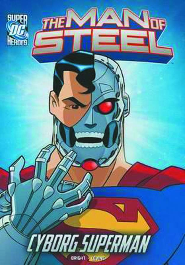 DC Super Heroes Man of Steel Young Reader Graphic Novel #5 Cyborg Superman