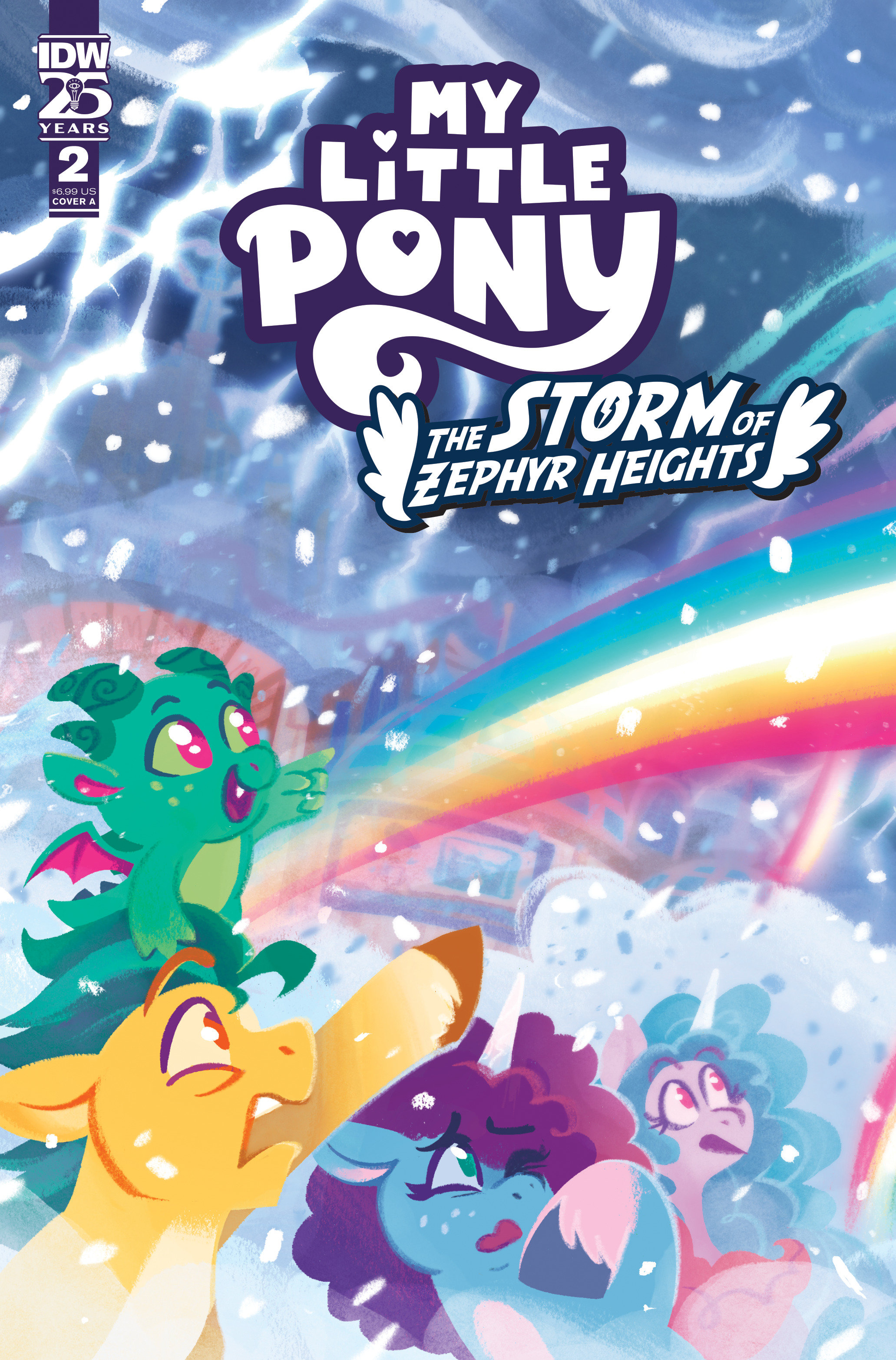 My Little Pony The Storm of Zephyr Heights #2 Cover A Justasuta