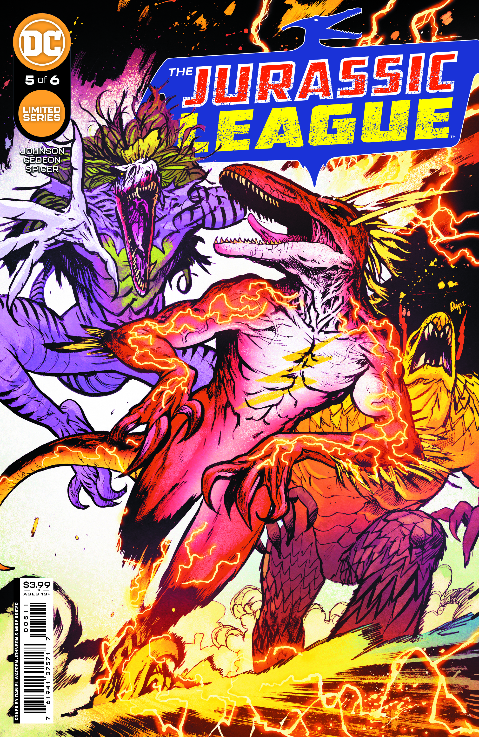 Jurassic League #5 Cover A Daniel Warren Johnson (Of 6)