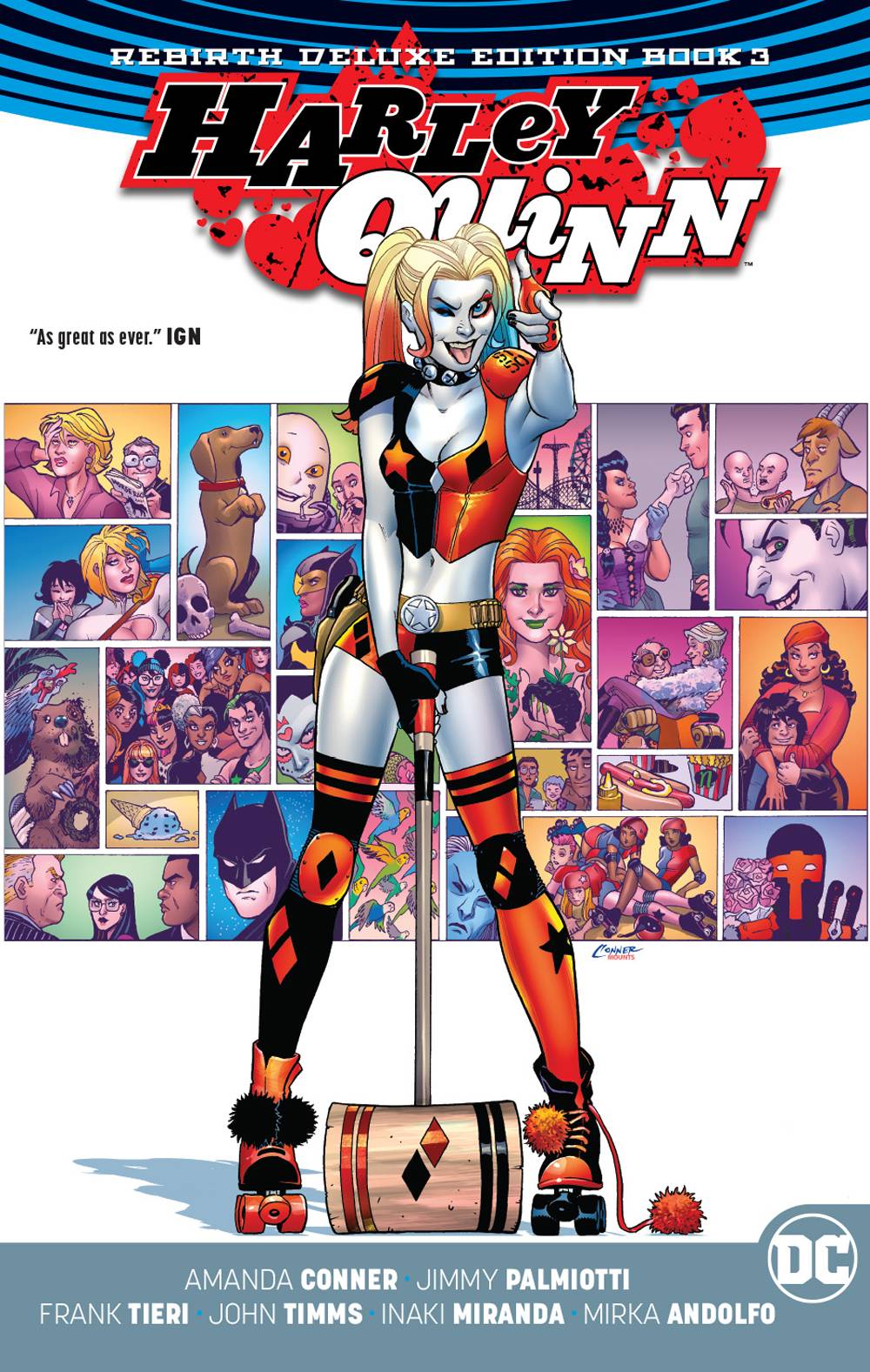 Harley Quinn Rebirth Deluxe Collected Hardcover Book 3