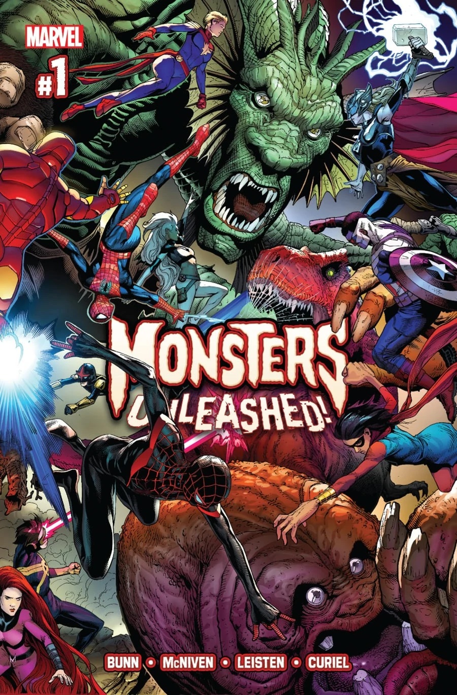 Monsters Unleashed! Limited Series Bundle Issues 1-5