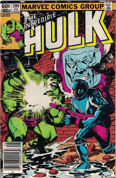 The Incredible Hulk #286 [Newsstand]-Fine (5.5 – 7)