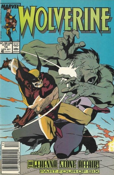 Wolverine #14 [Newsstand]-Near Mint (9.2 - 9.8)