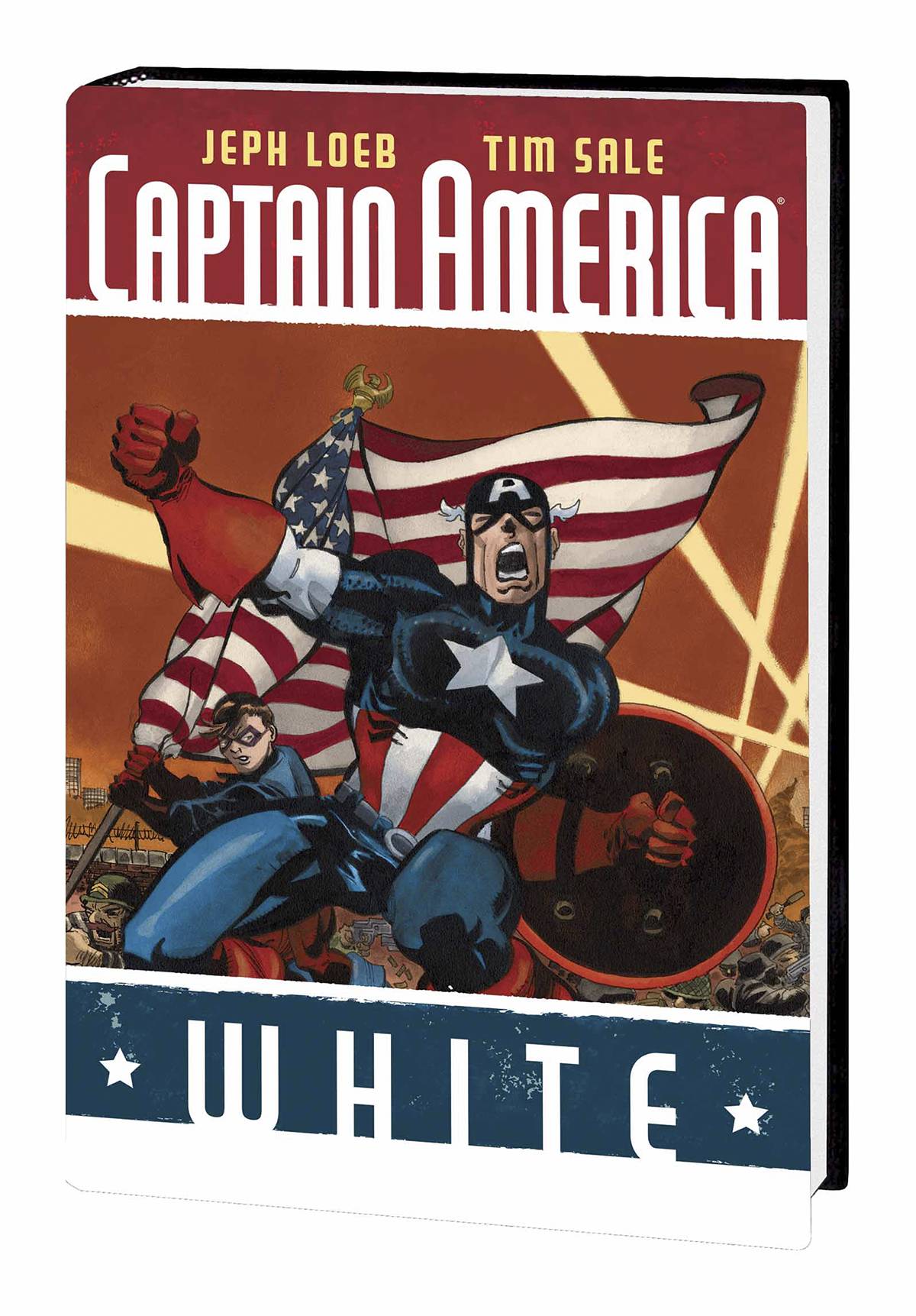 Captain America Hardcover White