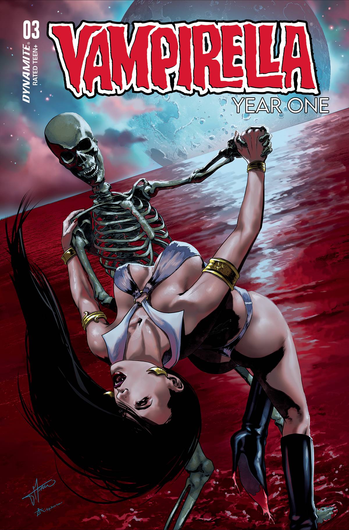 Vampirella Year One #3 Cover M Last Call Timpano Original