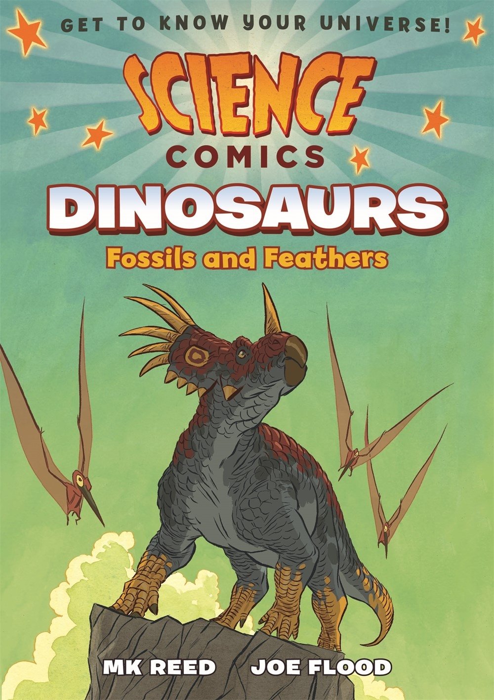 Science Comics Dinosaurs Fossils & Feathers Soft Cover Graphic Novel (2018 Printing)