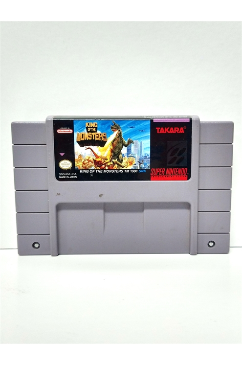 Super Nintendo Snes King of The Monsters Cartridge Only (Good)