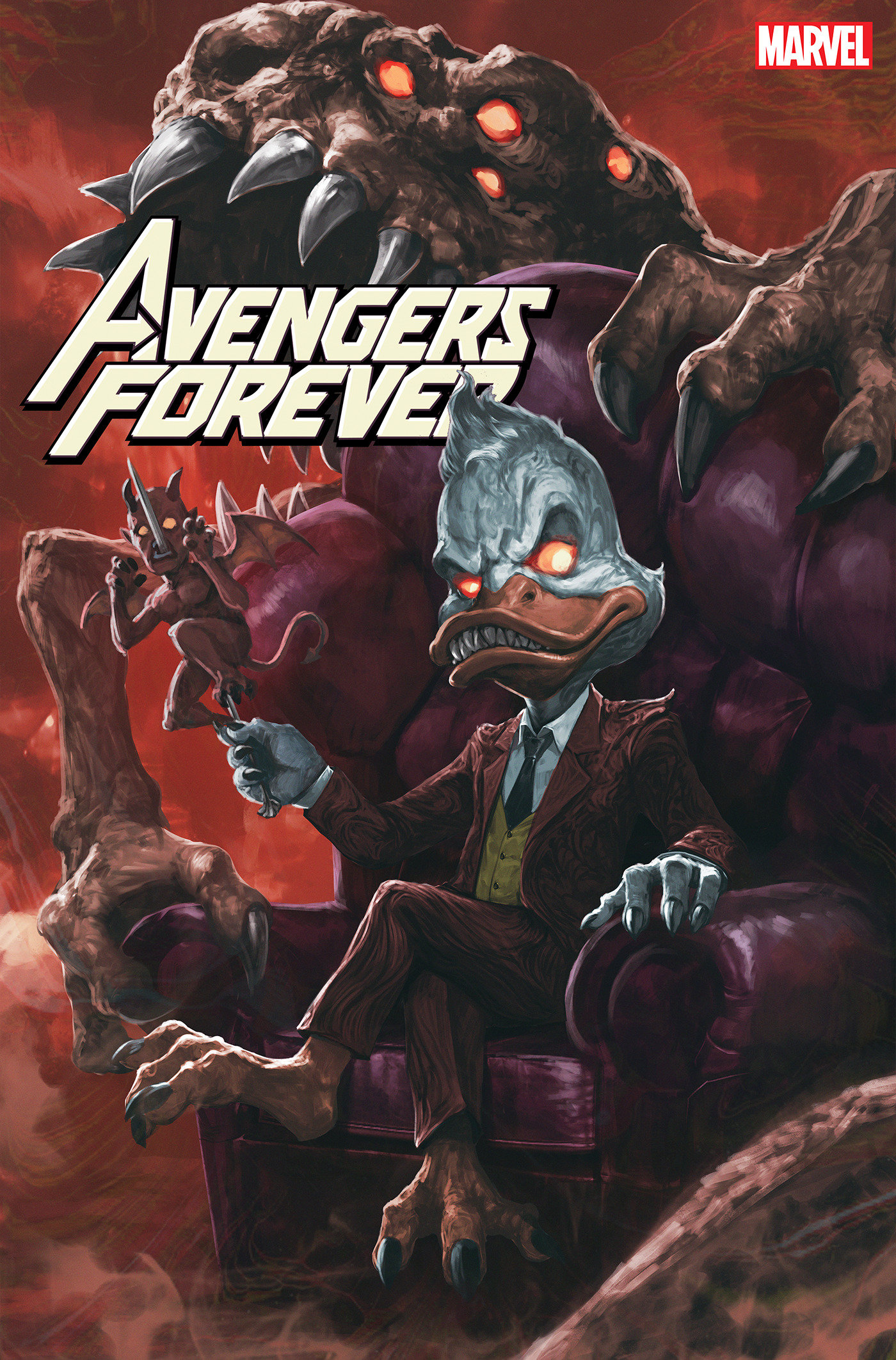 Avengers Forever #13 Skan Demonized Variant