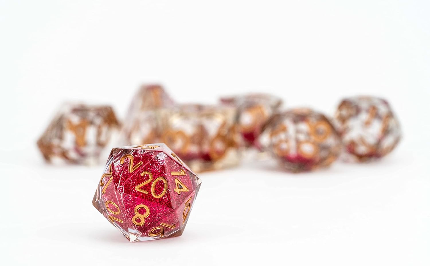 Fanroll: Dungeons And Dragons: Liquid Core Dice Set (7Ct)