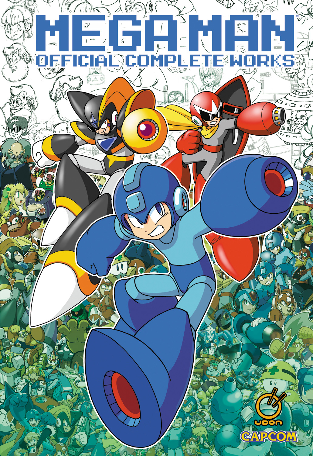 Mega Man Official Complete Works Hardcover