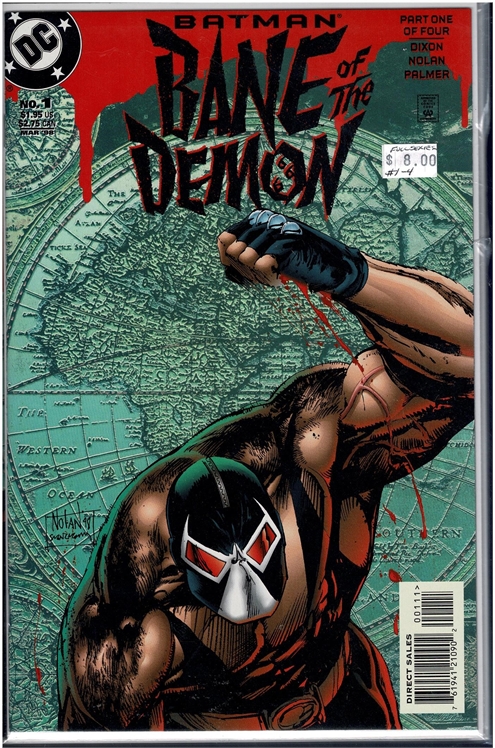 Batman Bane of The Demon #1-4 Comic Pack Full Series
