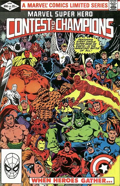 Marvel Super Hero Contest of Champions #1 [Direct]-Near Mint (9.2 - 9.8)
