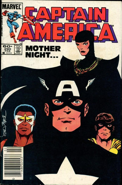 Captain America #290 [Newsstand]-Fine (5.5 – 7)