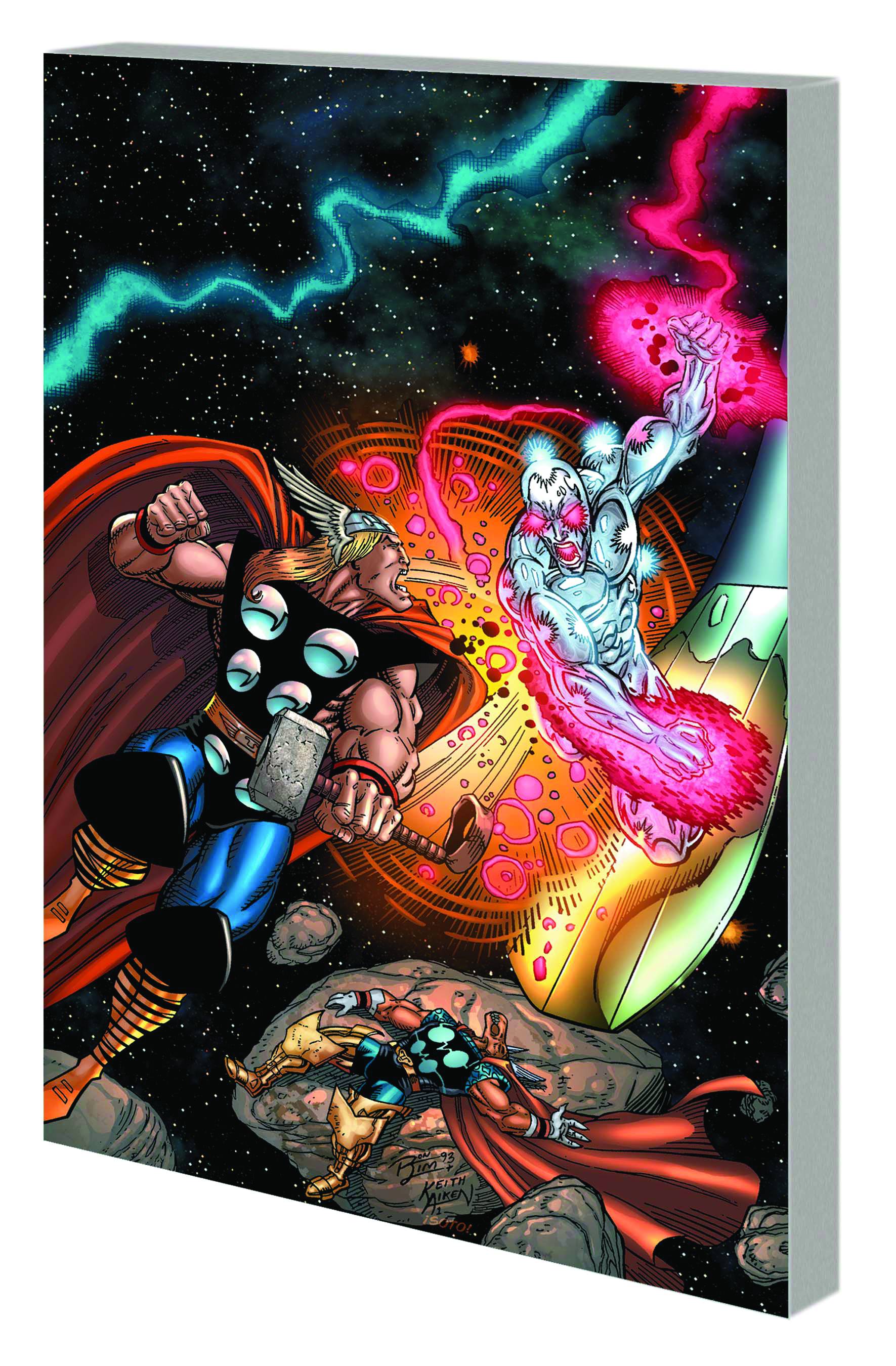 Thor Graphic Novel Blood And Thunder