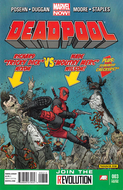 Deadpool #3 [Third Printing Variant] - Vf-