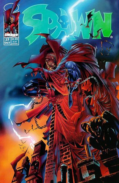 Spawn #25-Very Good (3.5 – 5) 1st Appearance of Tremor