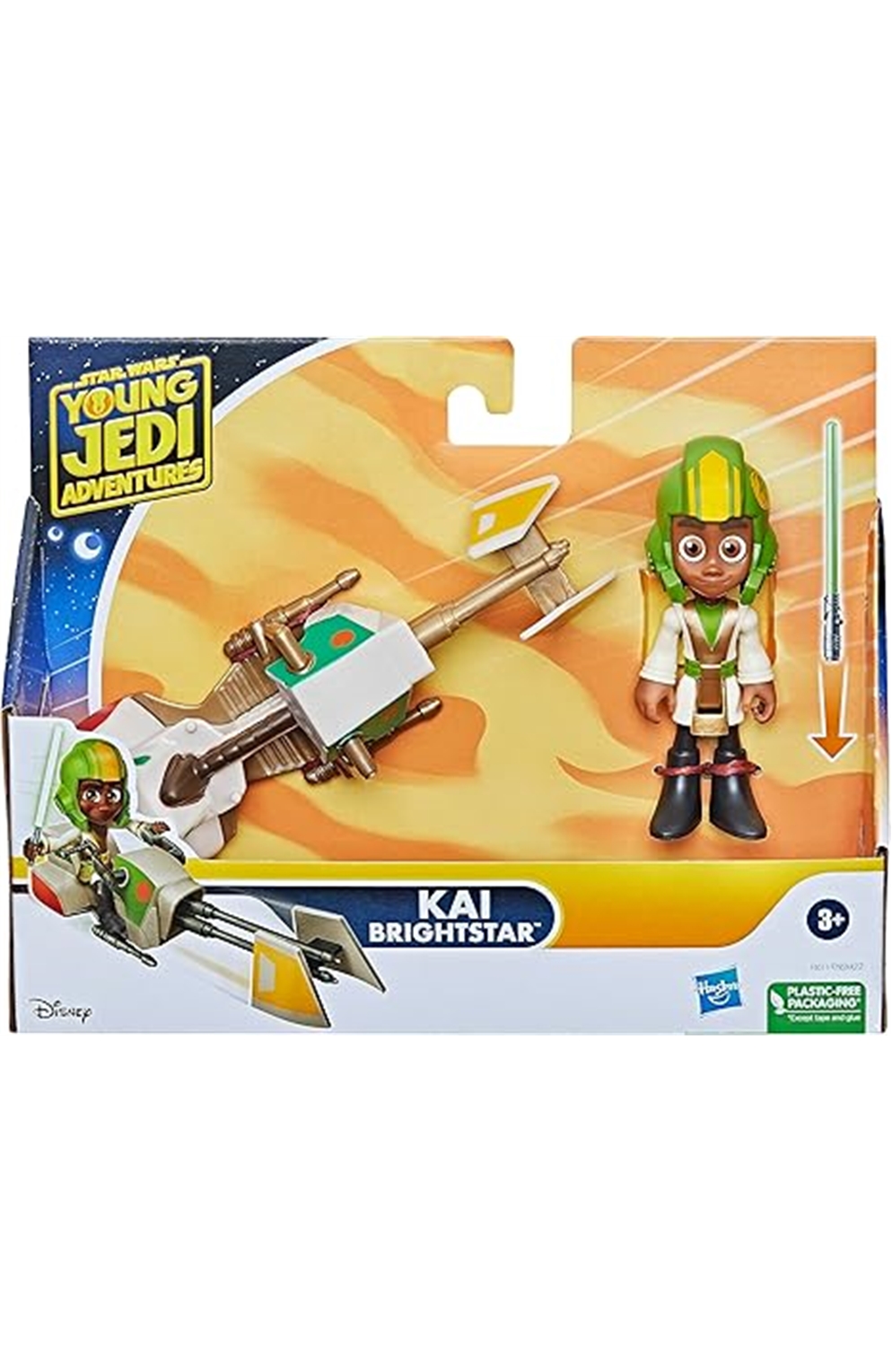 Young Jedi Adventures Kai Brightstar Figure & Speeder Bike