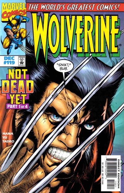 Wolverine #119 [Direct Edition]-Near Mint (9.2 - 9.8)
