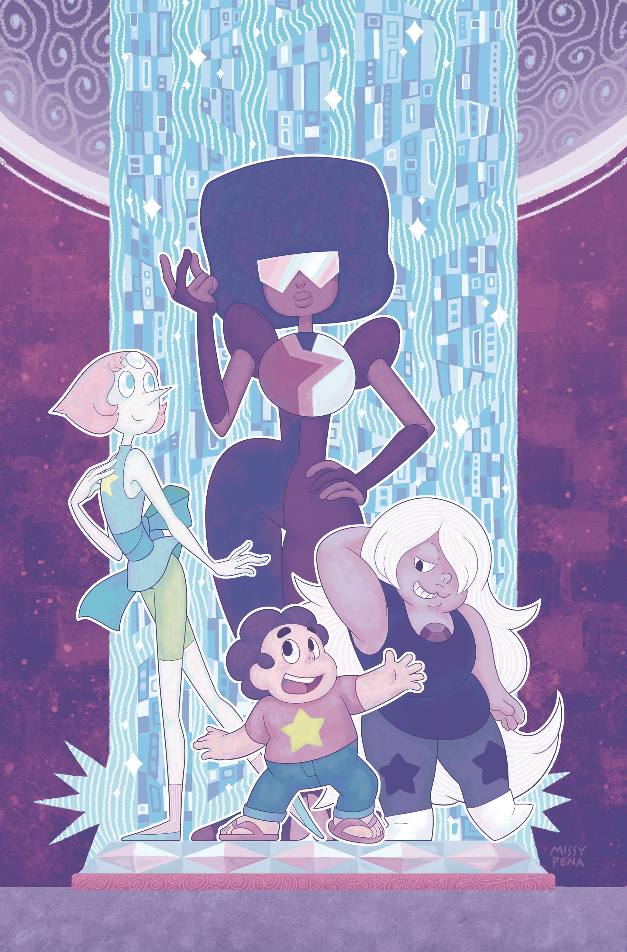 Steven Universe Ongoing #1 1 for 50 Incentive Gem Foil Pena Variant |  ComicHub