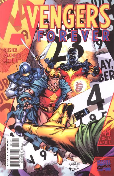 Avengers Forever #5 [Direct Edition] - Nm- 9.2