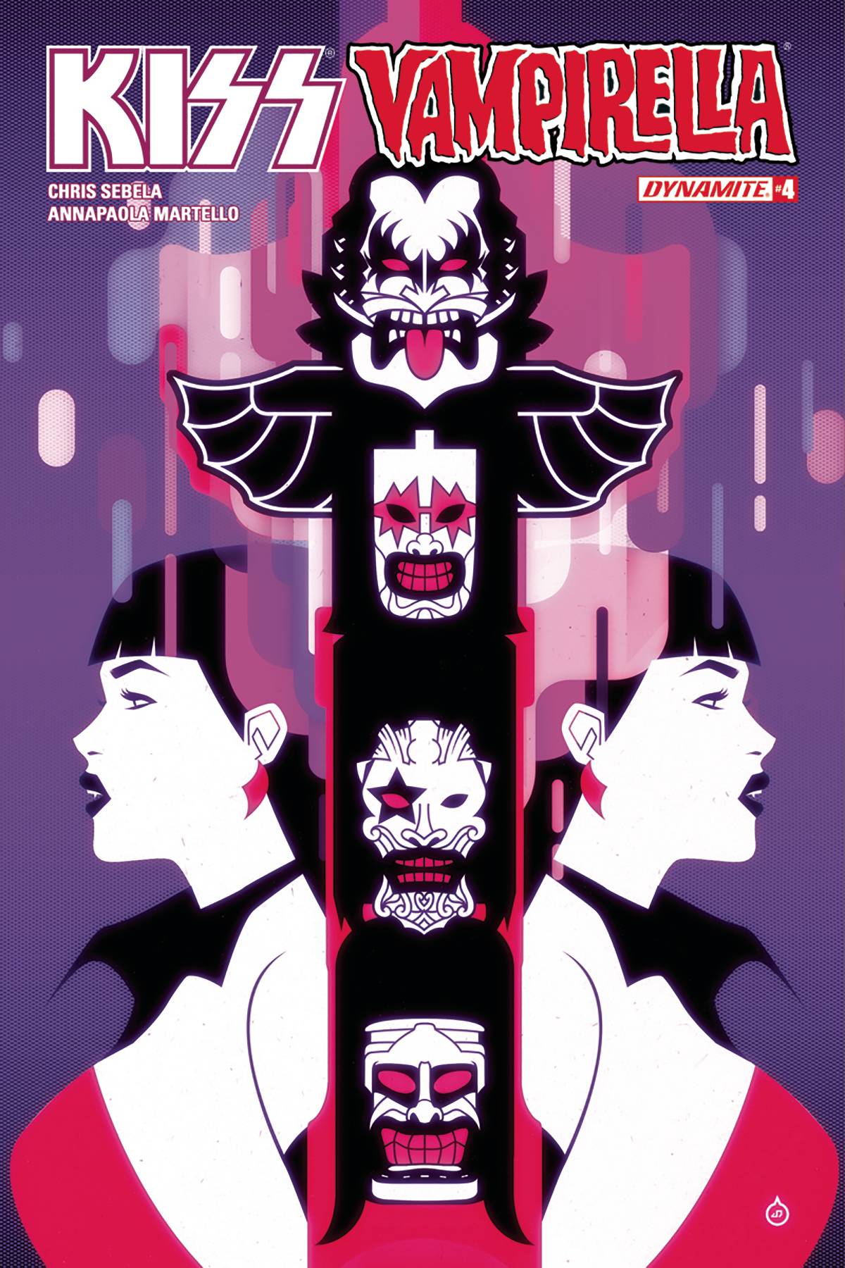 Kiss Vampirella #4 Cover A Doe