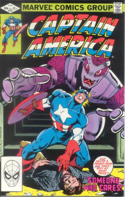 Captain America #270 [Direct]-Fine (5.5 – 7)