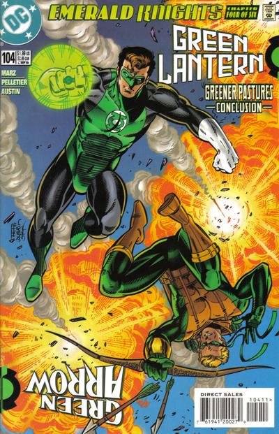 Green Lantern #104 (1990) [Direct Sales]-Fine (5.5 – 7)