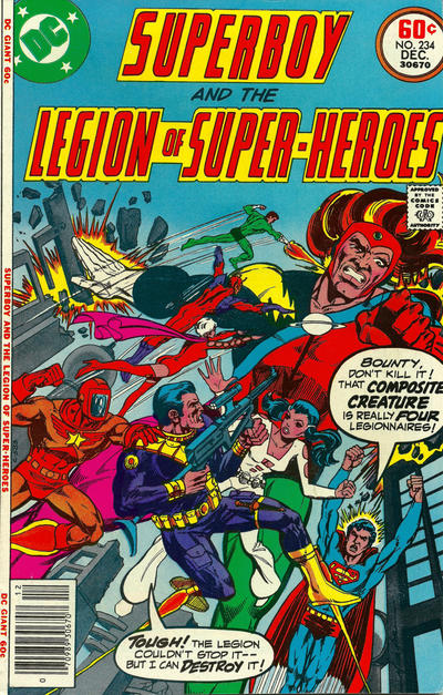 Superboy & The Legion of Super-Heroes #234 - Vg+