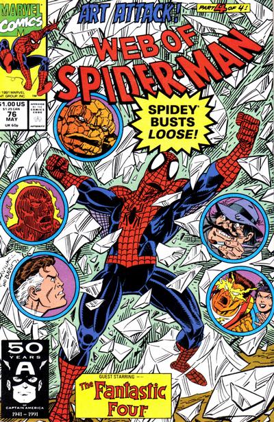 Web of Spider-Man #76 [Direct]-Very Fine (7.5 – 9)