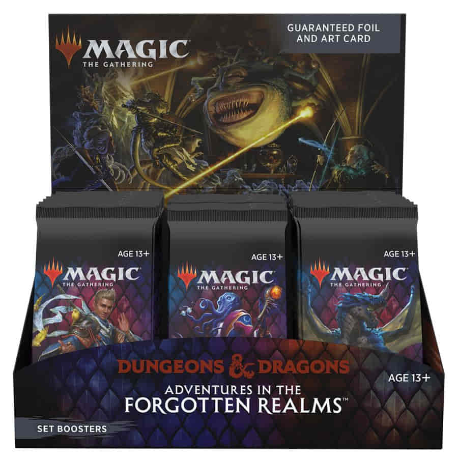 Magic The Gathering: Dungeons & Dragons Adventures In The Forgotten Realms Set Booster Display (30ct