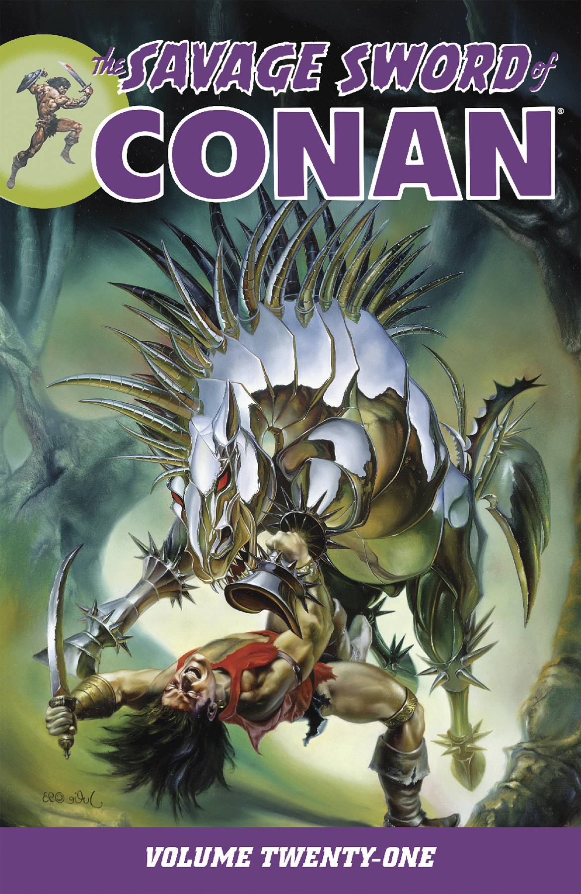 Savage Sword of Conan Graphic Novel Volume 21