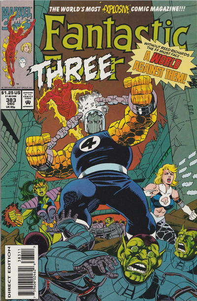 Fantastic Four #383 [Direct Edition]-Very Fine