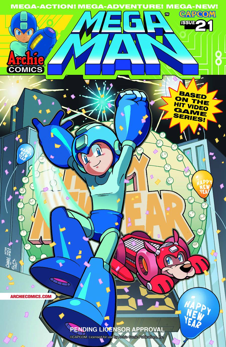 Mega Man #21 Thomas Regular Cover