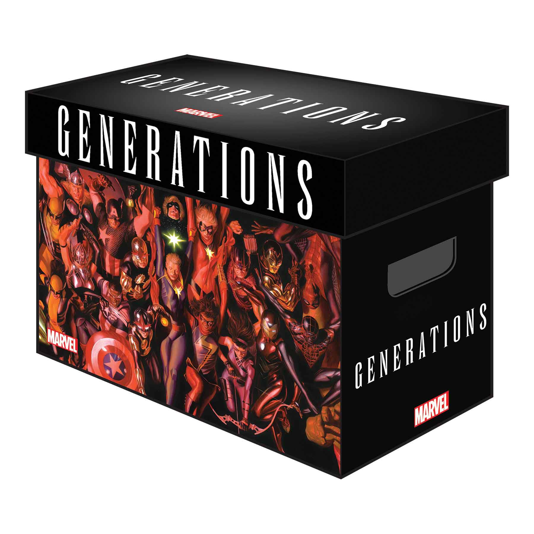 Marvel Graphic Comic Boxes Generations 