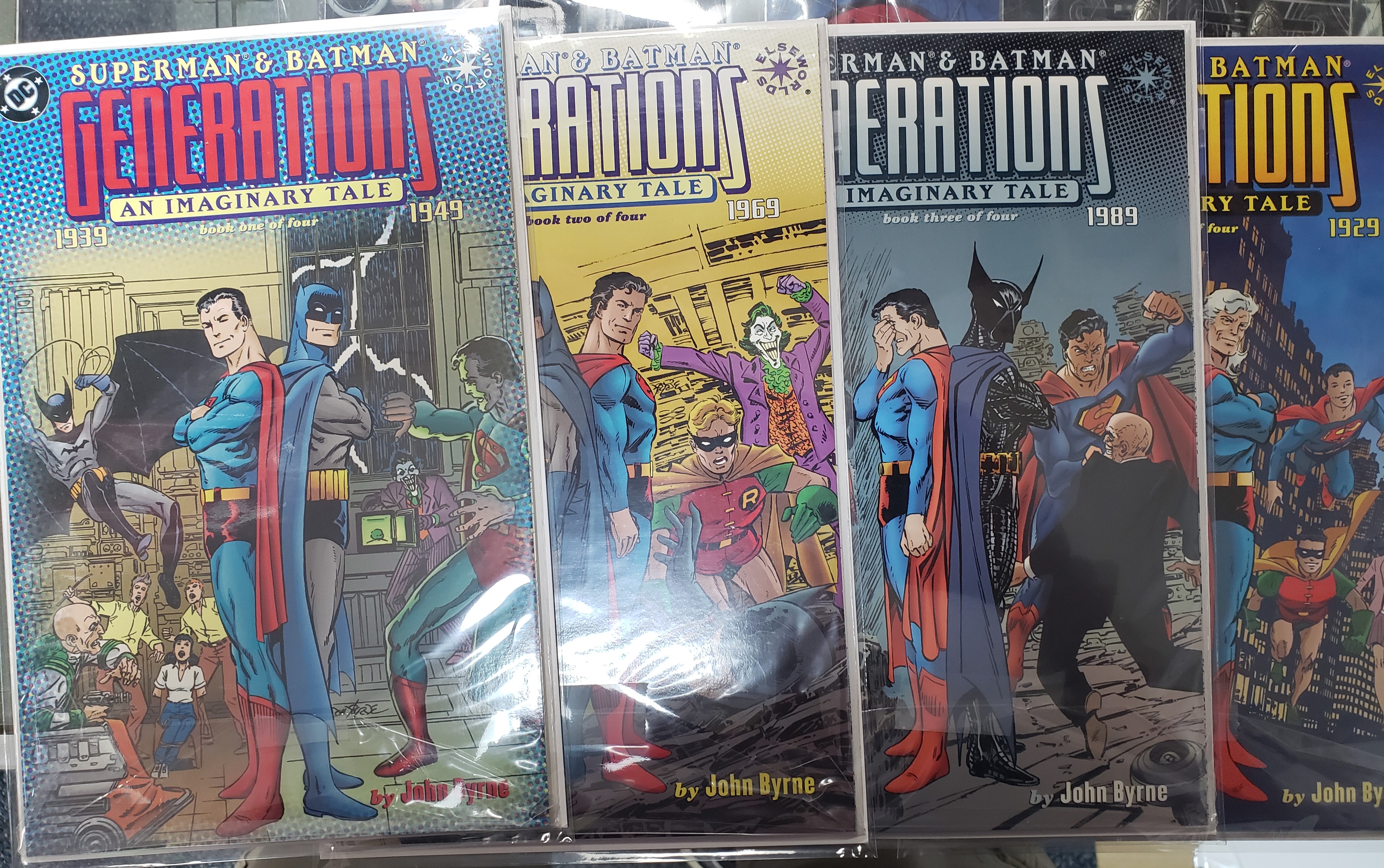 Superman And Batman Generations 1st Series (1999) 1-4