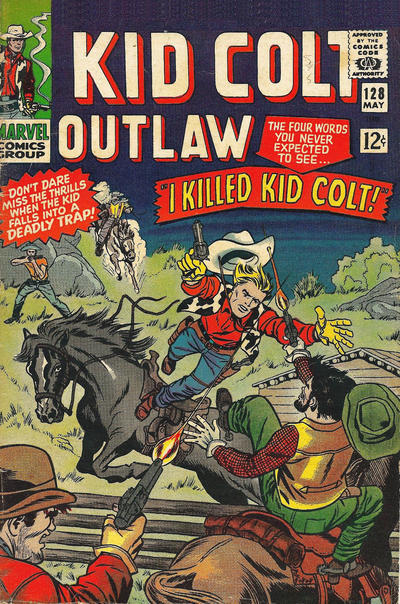 Kid Colt Outlaw #128-Fine (5.5 – 7)