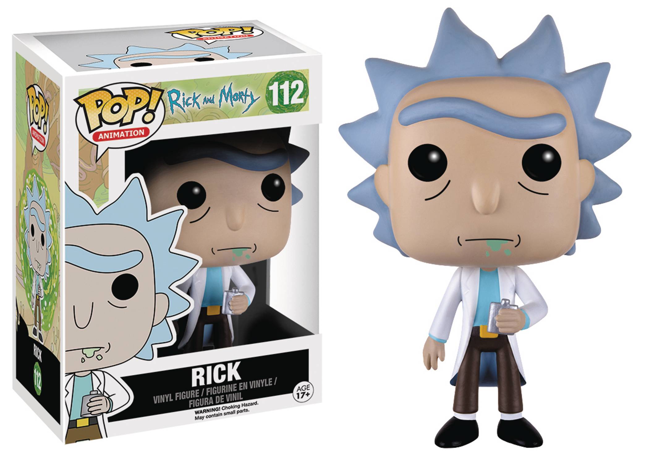 Pop Animation Rick and Morty Rick Vinyl Figure