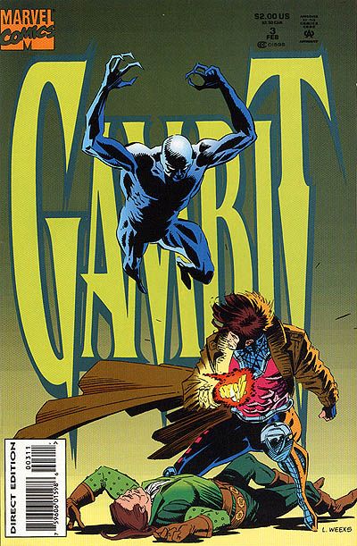 Gambit #3 (1993) [Direct Edition]-Fine (5.5 – 7)