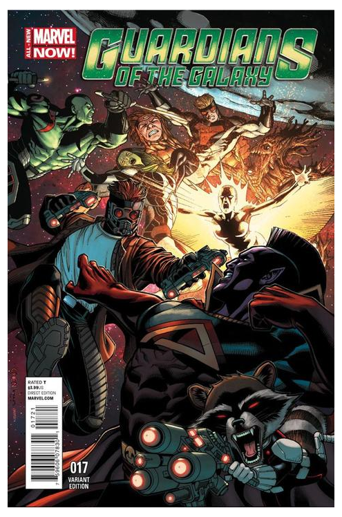 Guardians of Galaxy #17 1 for 15 Incentive Sean Chen