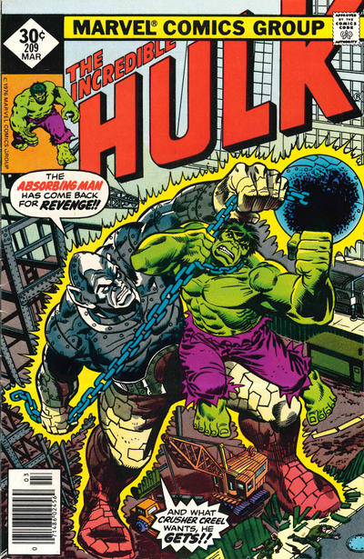 The Incredible Hulk #209 [Whitman]