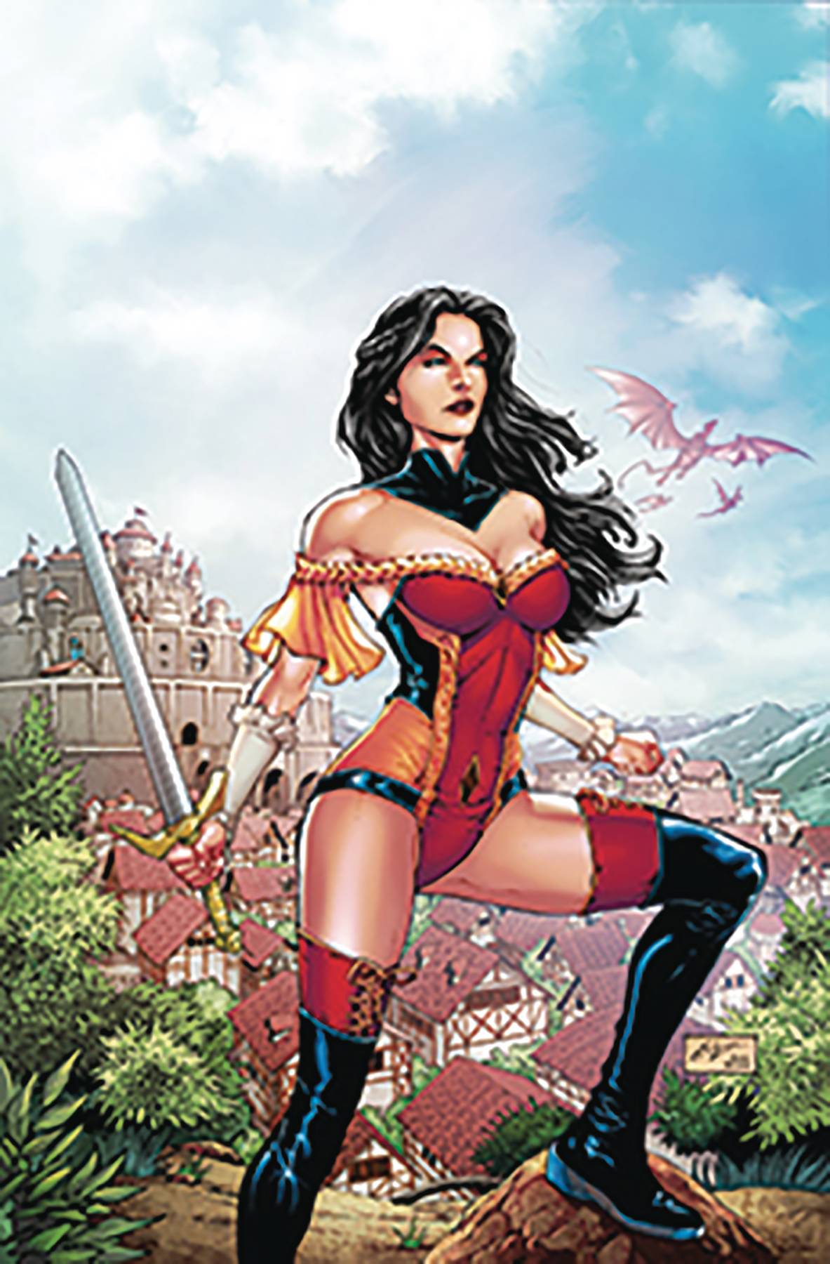 Grimm Fairy Tales #24 Cover A Salazar