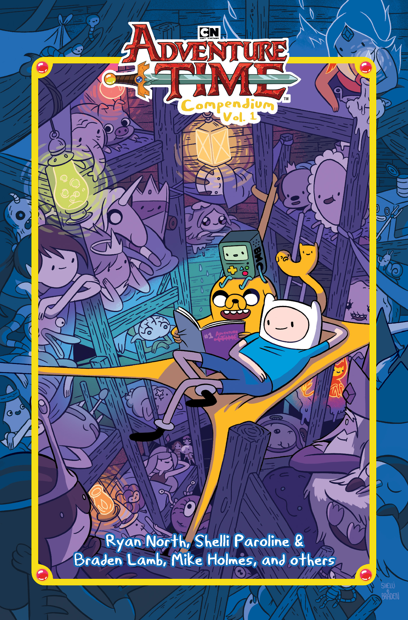 Adventure Time Compendium Hardcover Graphic Novel Volume 1 Direct Market Exclusive