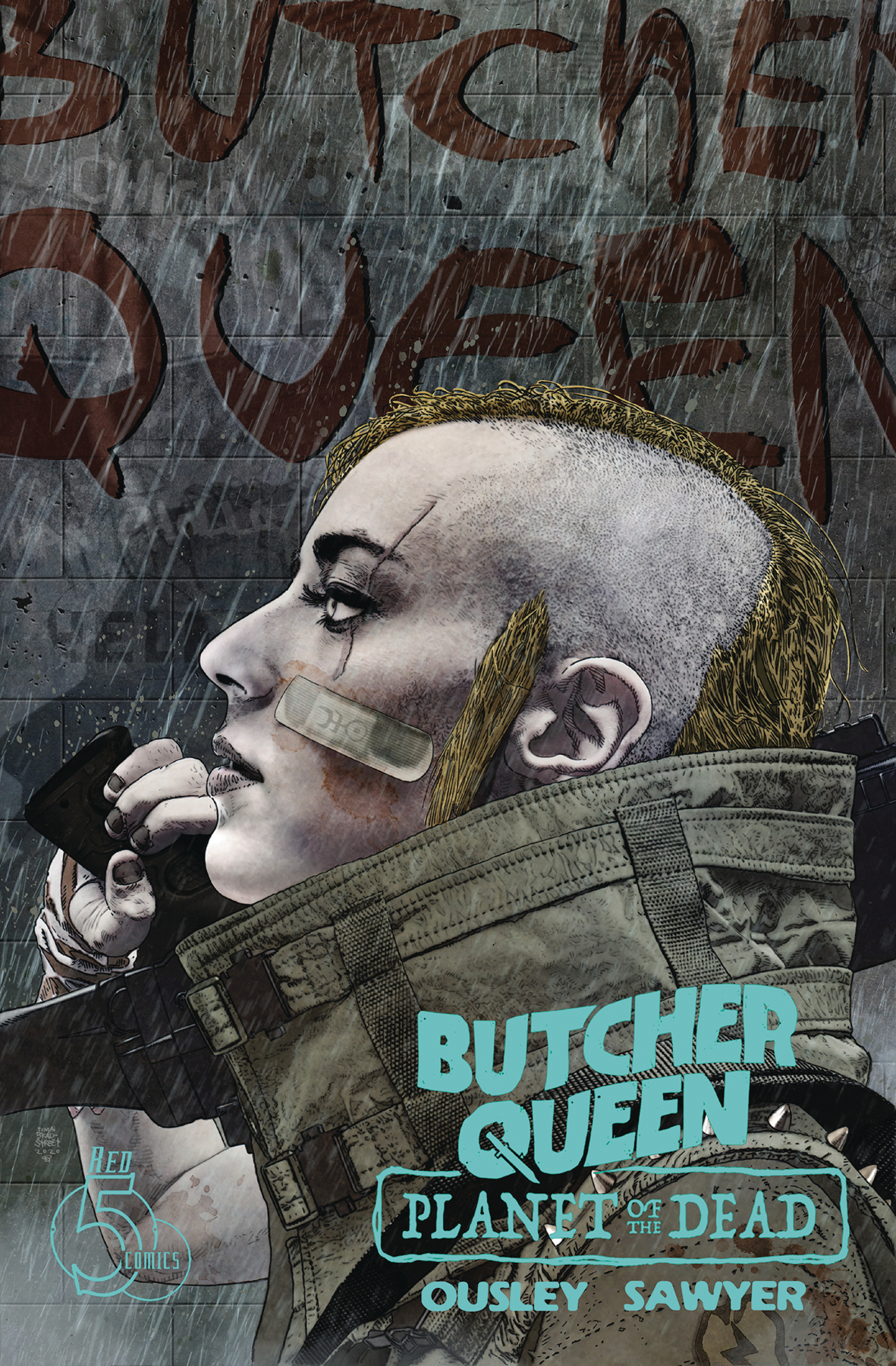 Butcher Queen Planet of the Dead #1 Cover B Tim Bradstreet