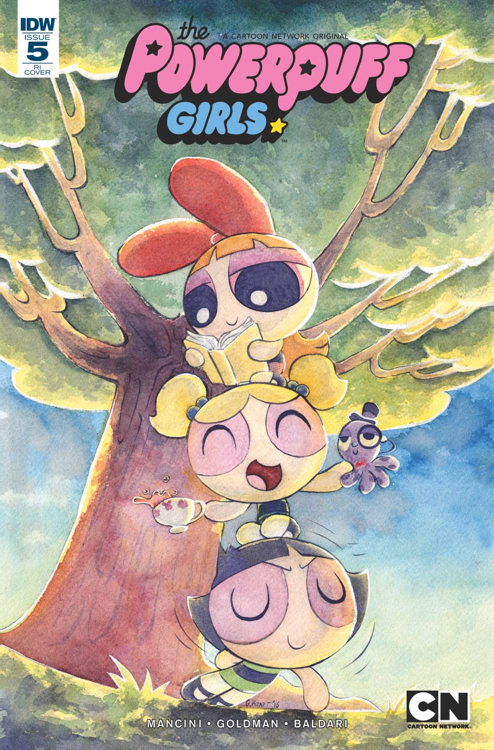 Powerpuff Girls #5 1 for 10 Incentive (2016)