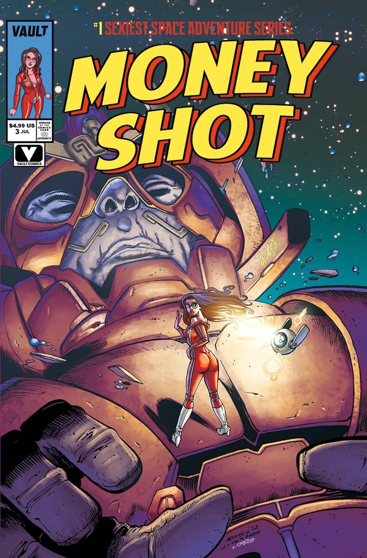 Money Shot Comes Again #3 Cover B Tim Seeley Variant (Mature)