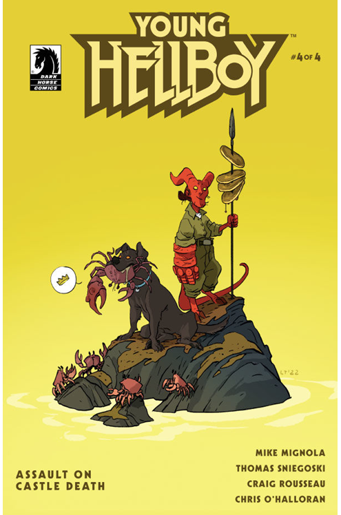 Young Hellboy Assault On Castle Death #4 Cover B Treiman (Of 4)