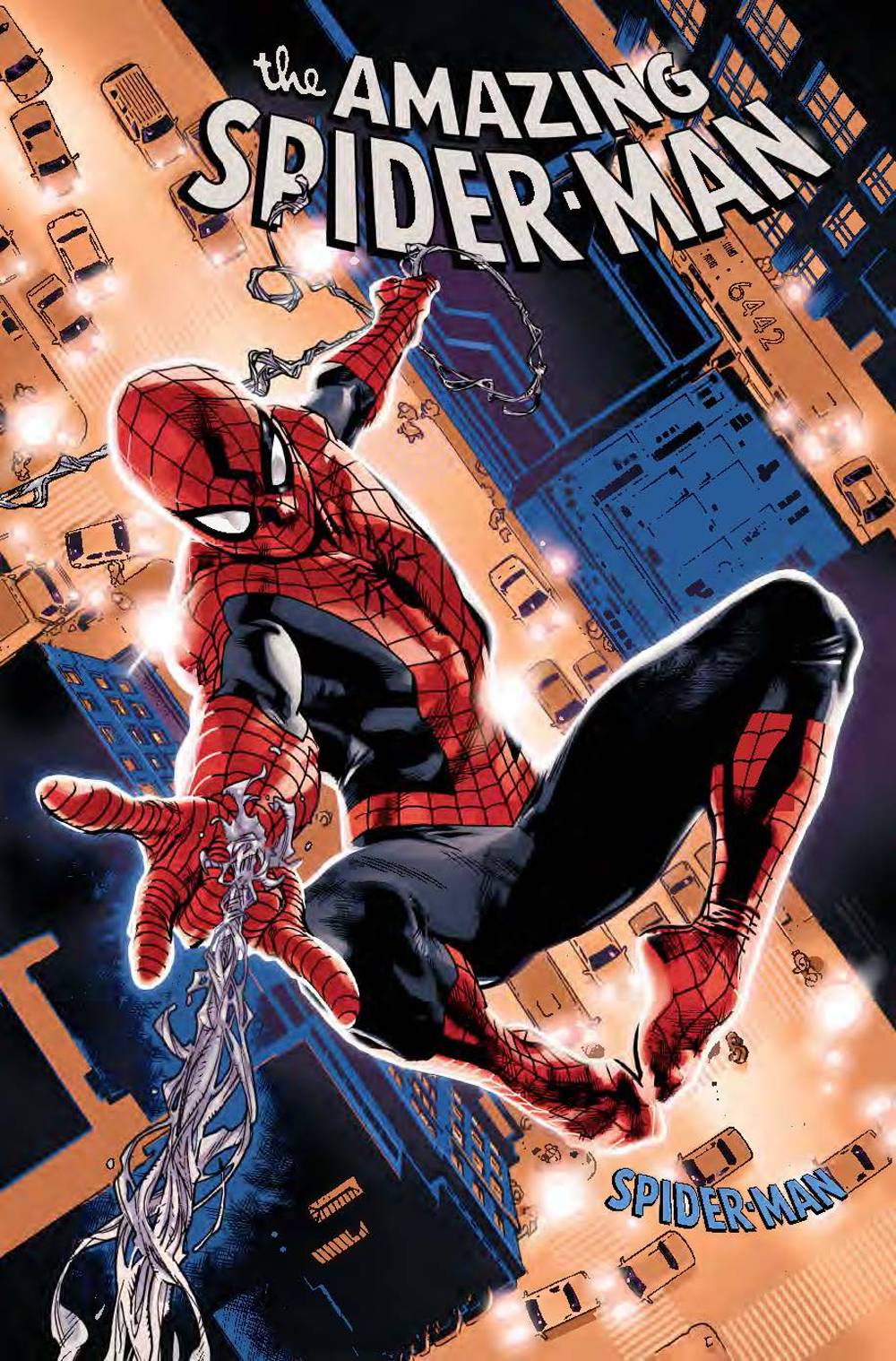 Amazing Spider-Man #23 Immonen Spider-Man Blue Red Suit Variant (2018)