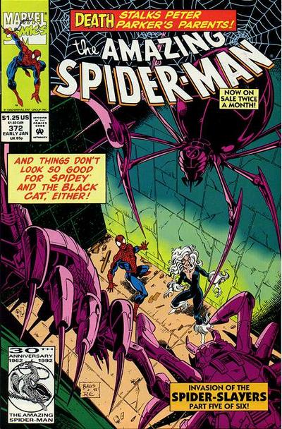 The Amazing Spider-Man #372 [Direct]-Fine (5.5 – 7)